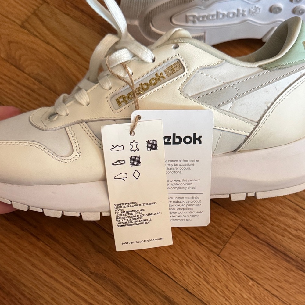 Reebok Women's Chalk Moonstone Running Sneakers - Picture 3 of 5
